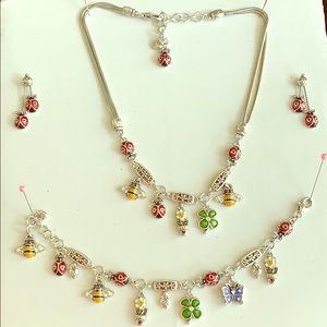 Brighton Necklace, Bracelet, and Earrings Set